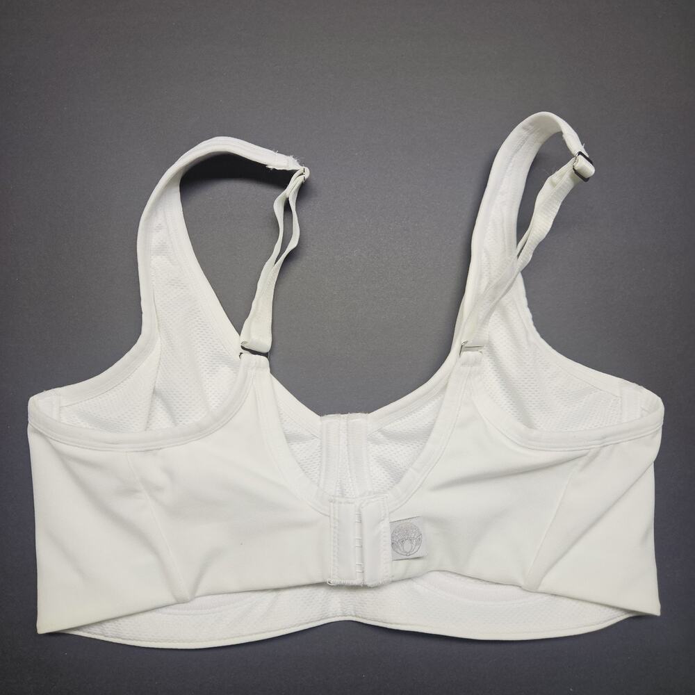Natori Convertible High Impact Performance UW Sports Bra 731439 White Size 38C - Picture 3 of 8